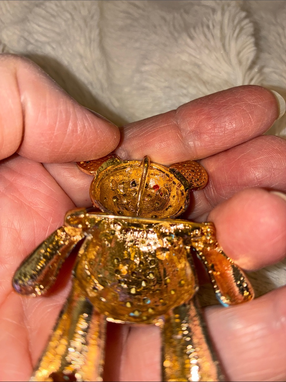 Multicolor Rhinestone Teddy Bear 🧷 Accessory - Picture 6 of 7